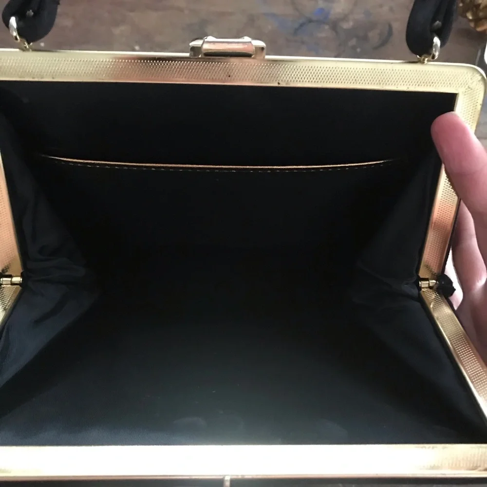Vintage black handbag
